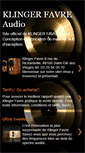 Mobile Screenshot of klinger-favre.com